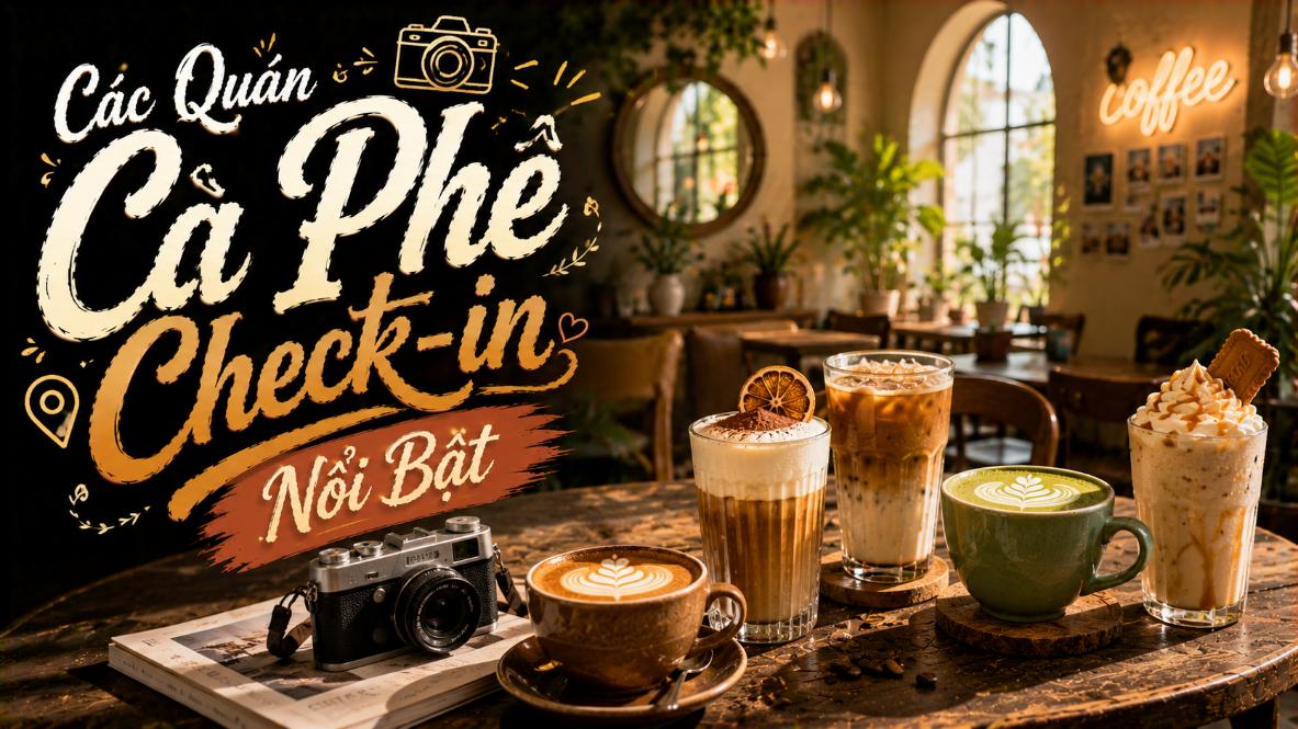 Các Quán Cà Phê Check-in Nổi Bật