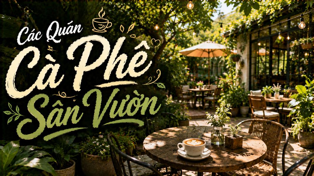 Các Quán Cà Phê Sân Vườn