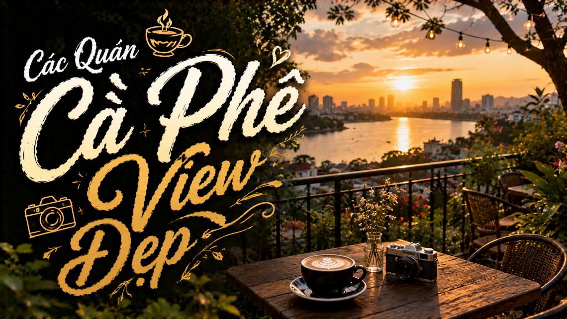 Các Quán Cà Phê View Đẹp