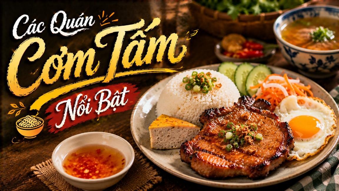 Các Quán Cơm Tấm Nổi Bật