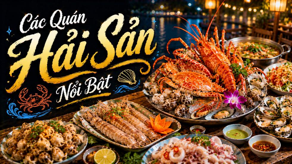 Các Quán Hải Sản Nổi Bật