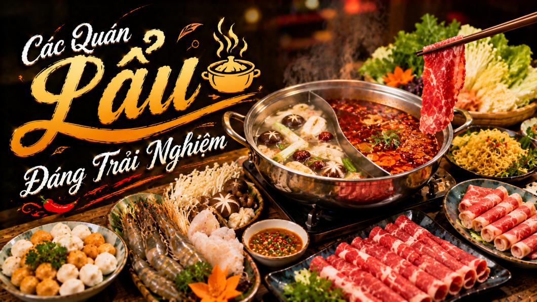 Các Quán Lẩu Đáng Trải Nghiệm