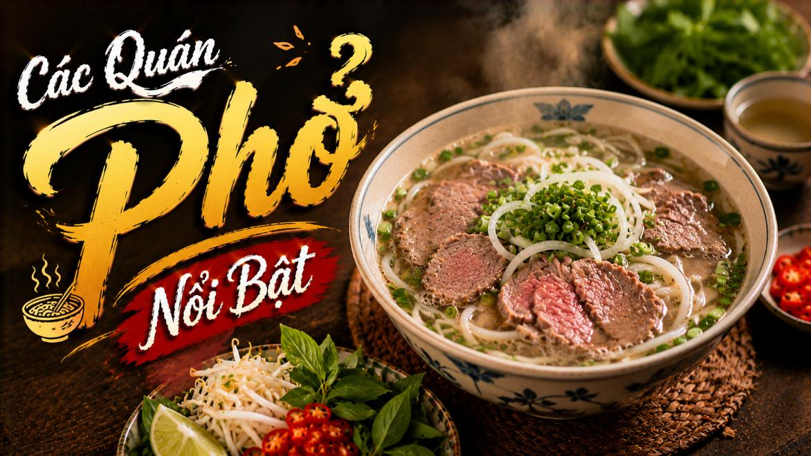 Các Quán Phở Nổi Bật