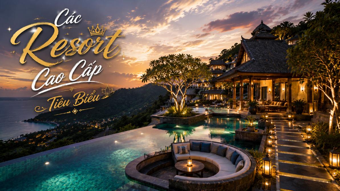 Các resort cao cấp tiêu biểu