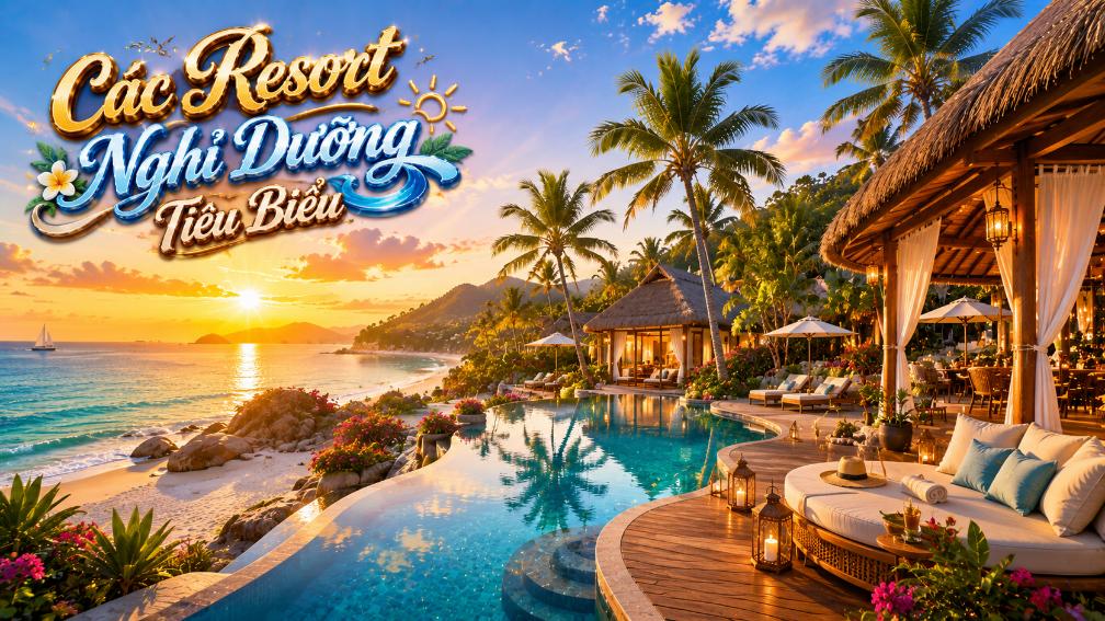 Các resort nghỉ dưỡng tiêu biểu