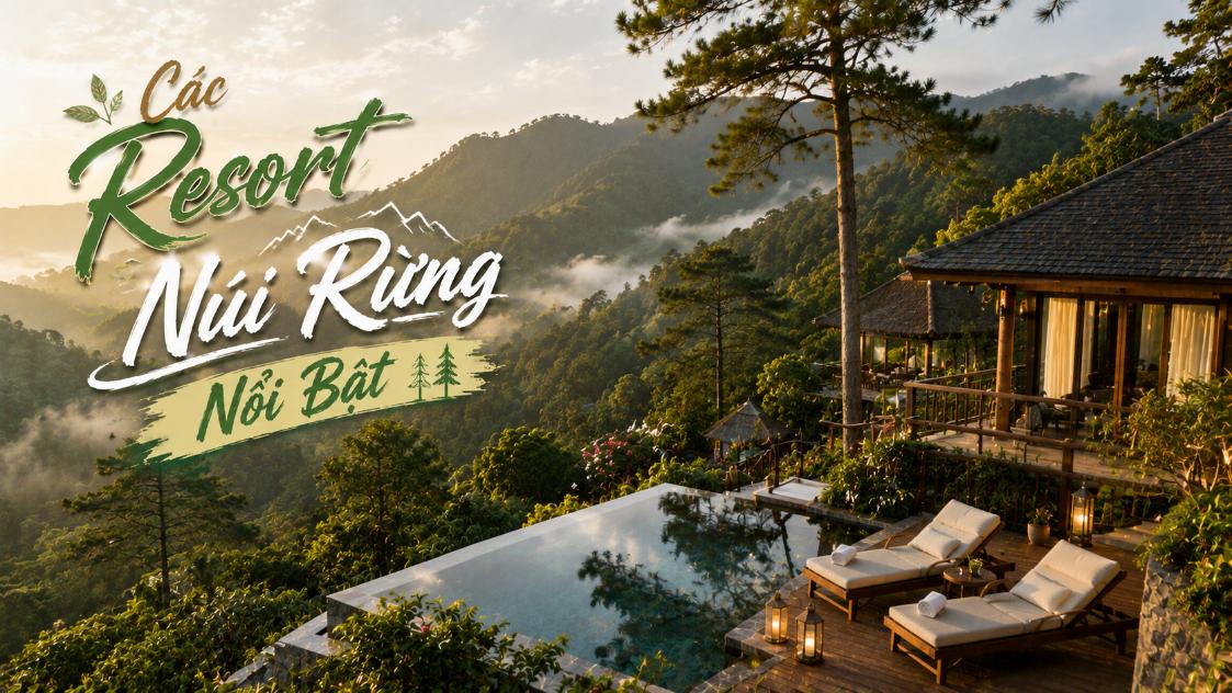 Các resort núi rừng nổi bật