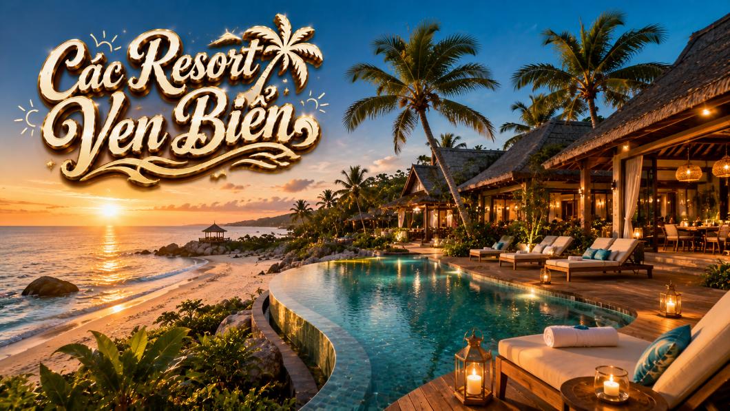 Các resort ven biển đáng trải nghiệm