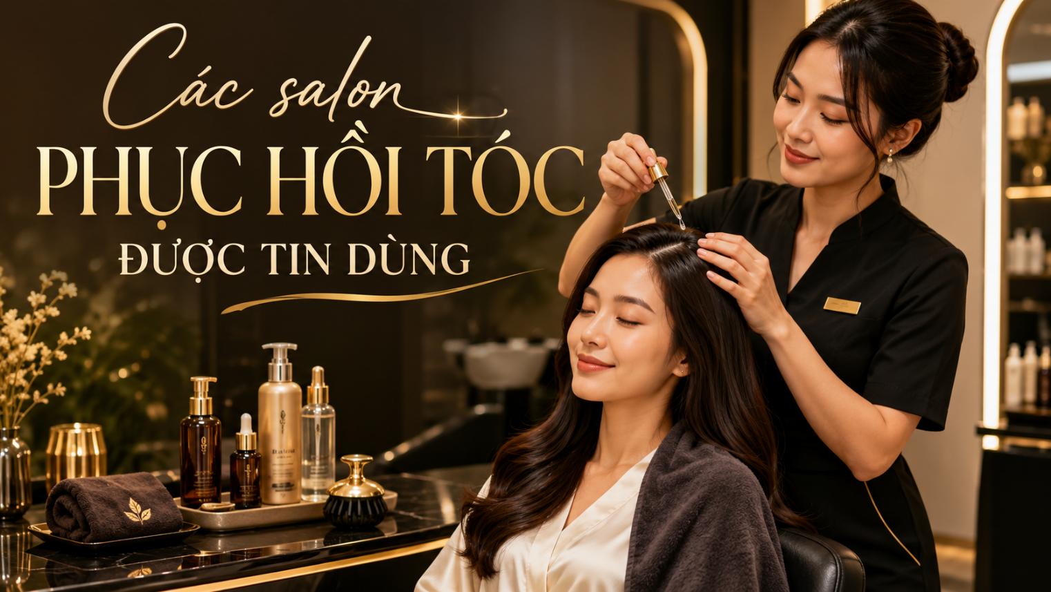 Các salon phục hồi tóc được tin dùng