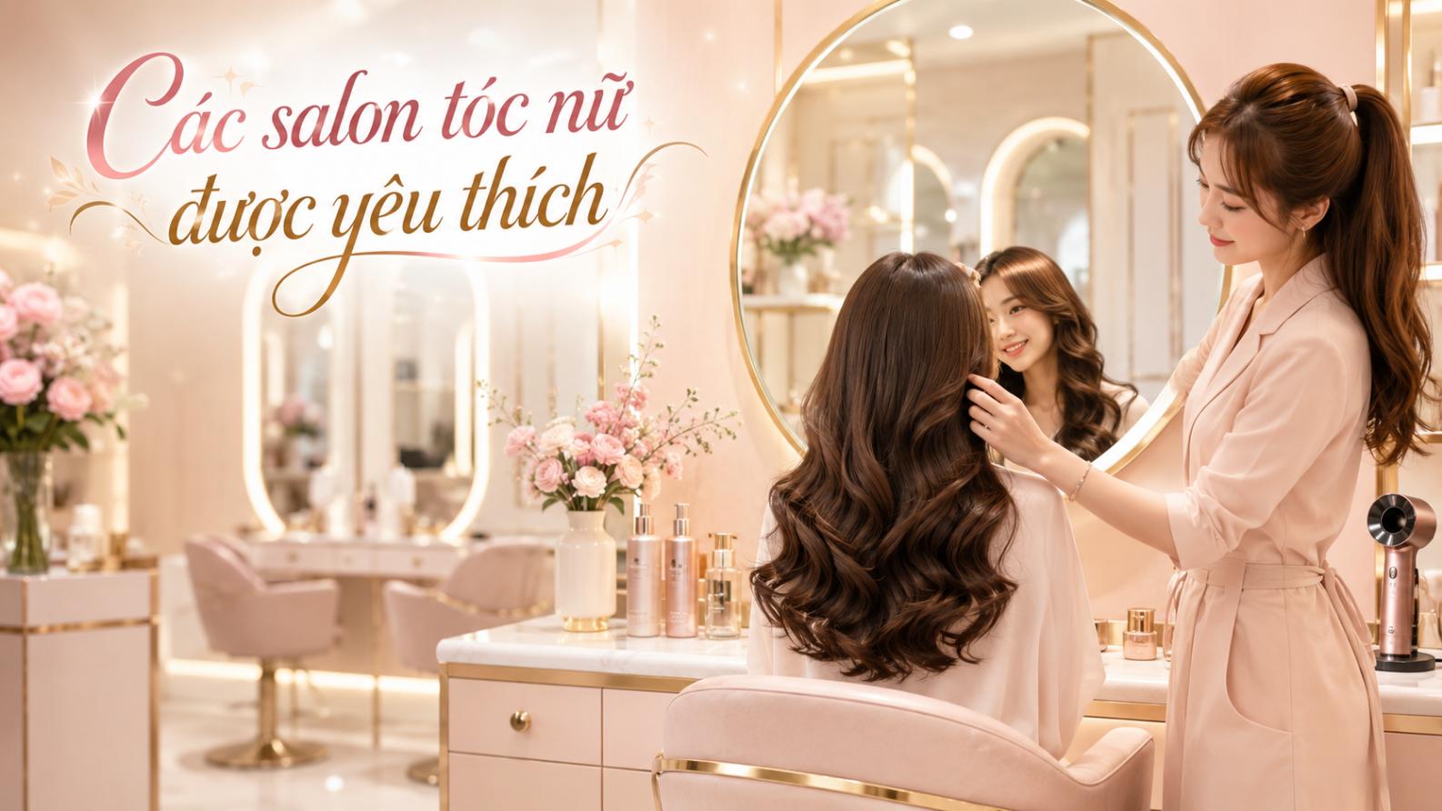 Các salon tóc nữ được yêu thích