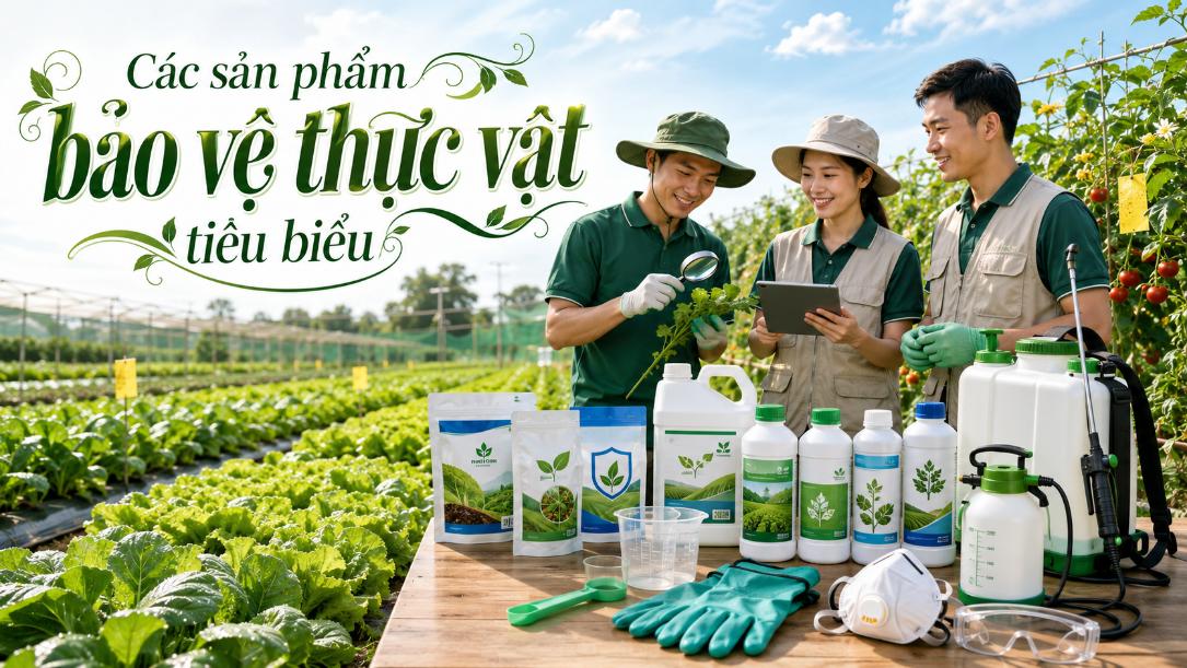 Các sản phẩm bảo vệ thực vật tiêu biểu