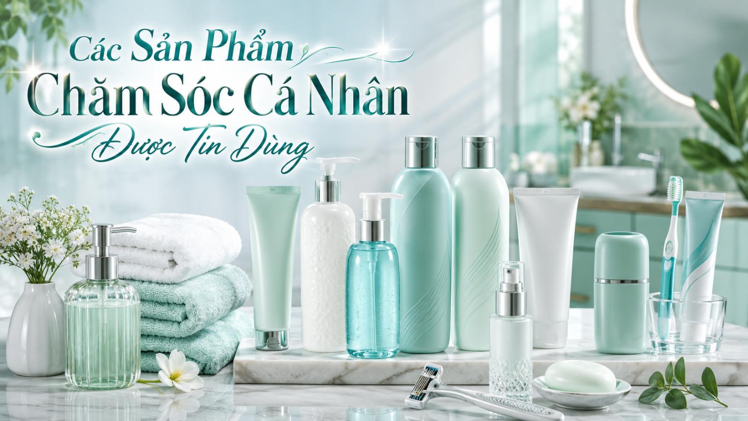 Các sản phẩm chăm sóc cá nhân được tin dùng