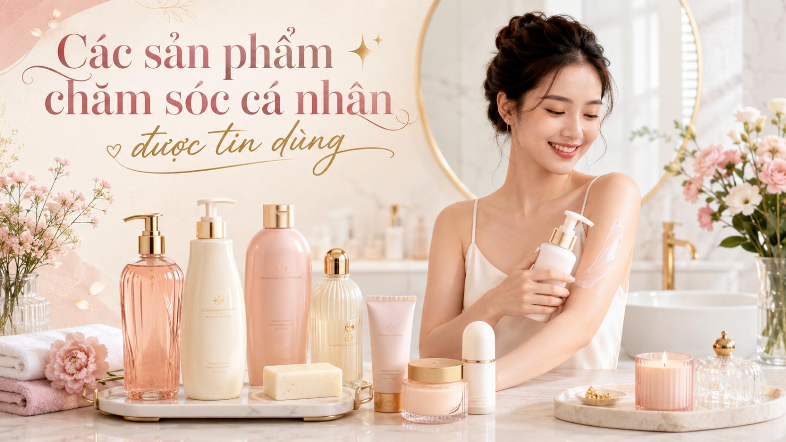 Các sản phẩm chăm sóc cá nhân được tin dùng