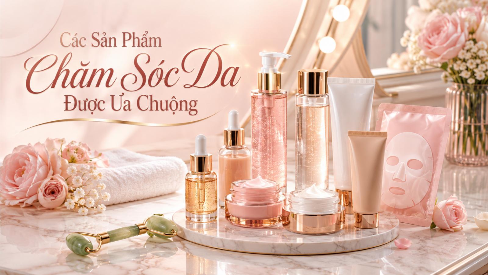 Các sản phẩm chăm sóc da được ưa chuộng