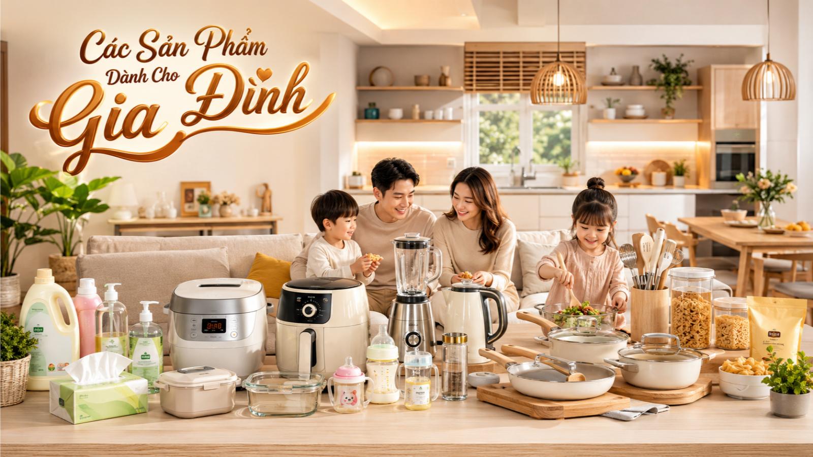 Các sản phẩm dành cho gia đình