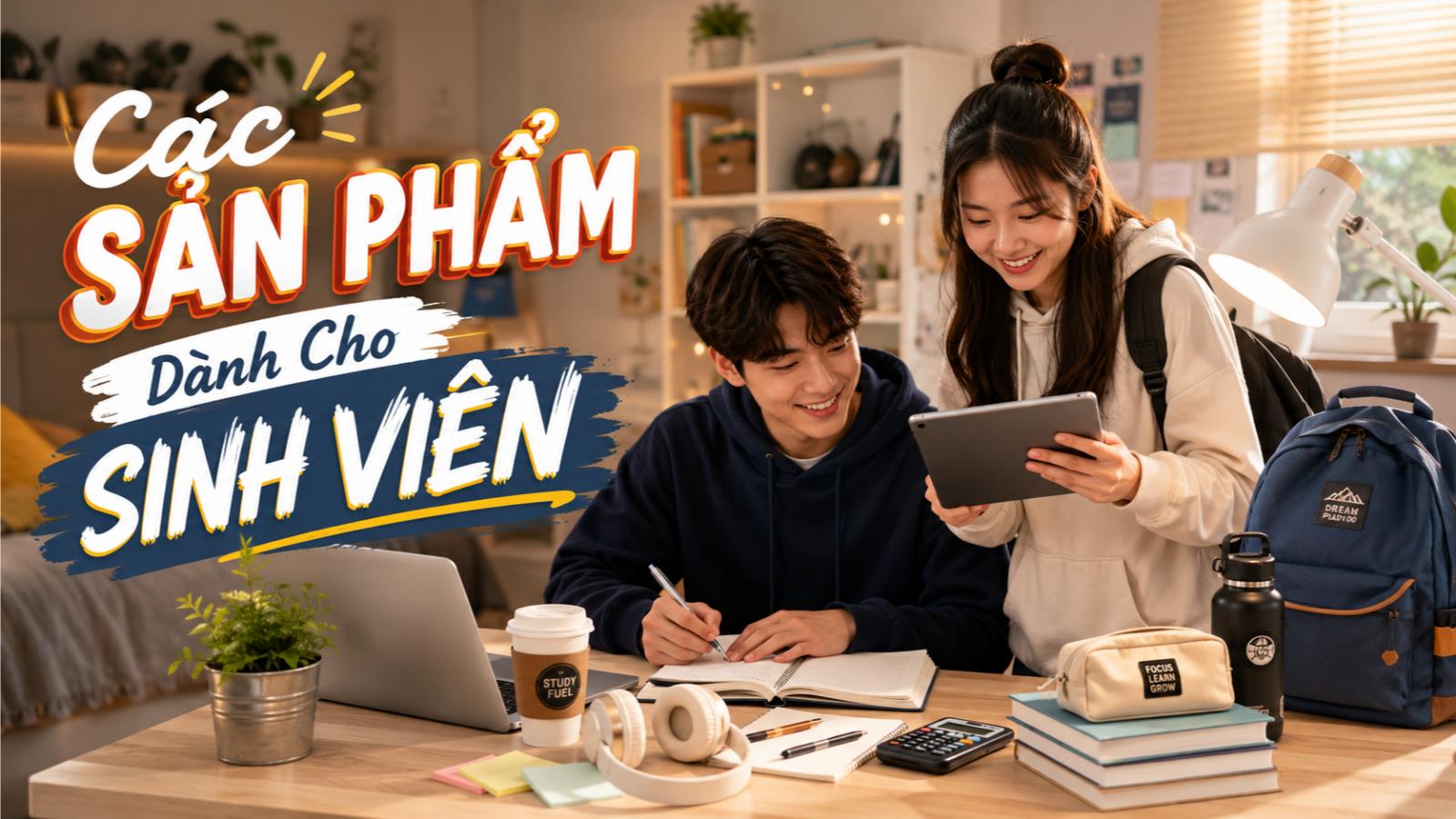 Các sản phẩm dành cho sinh viên