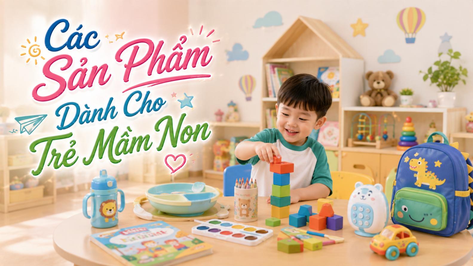 Các sản phẩm dành cho trẻ mầm non