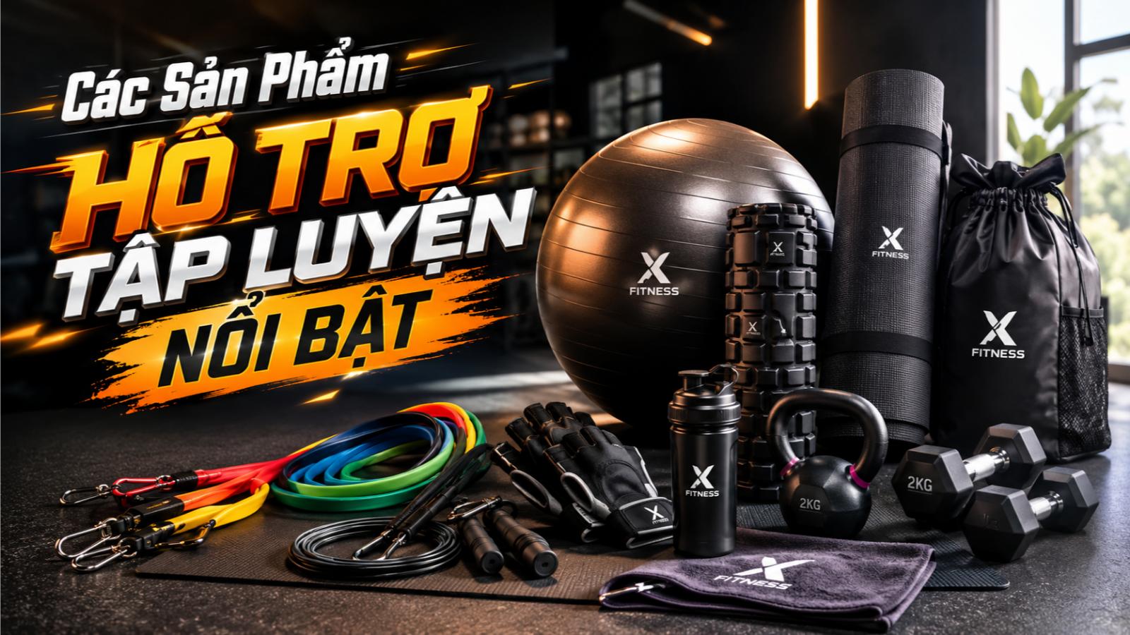 Các sản phẩm hỗ trợ tập luyện nổi bật