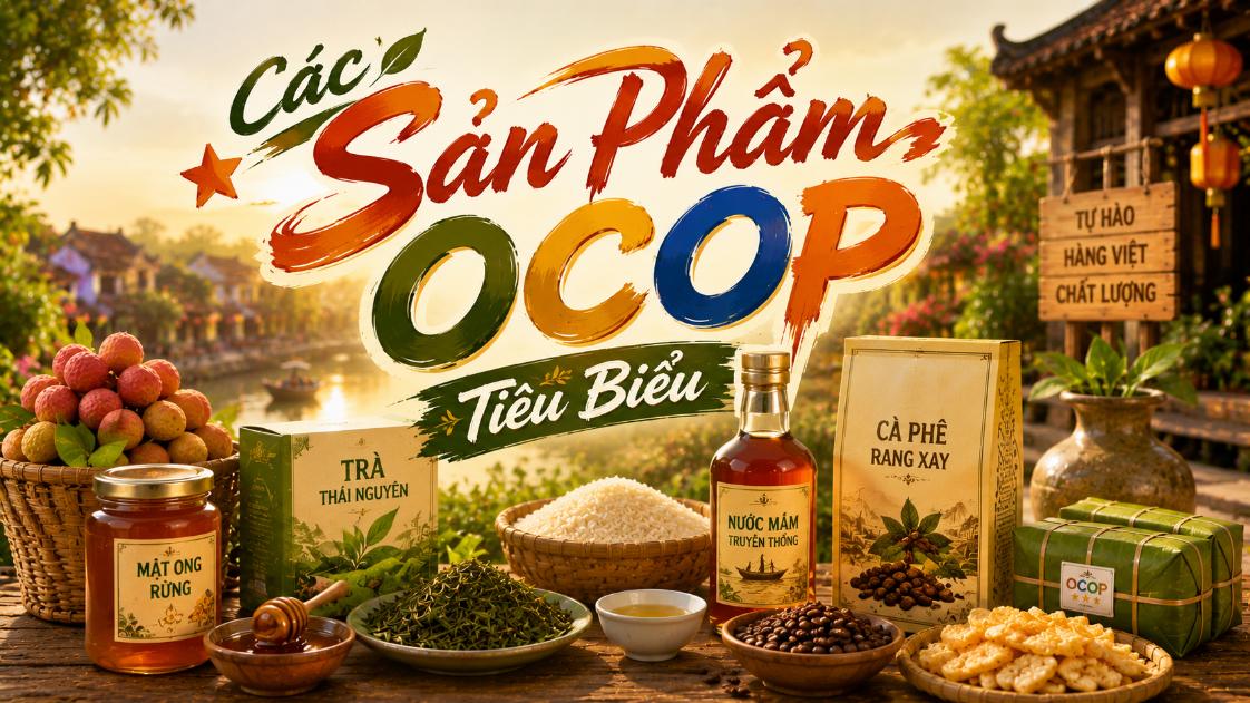Các Sản Phẩm OCOP Tiêu Biểu
