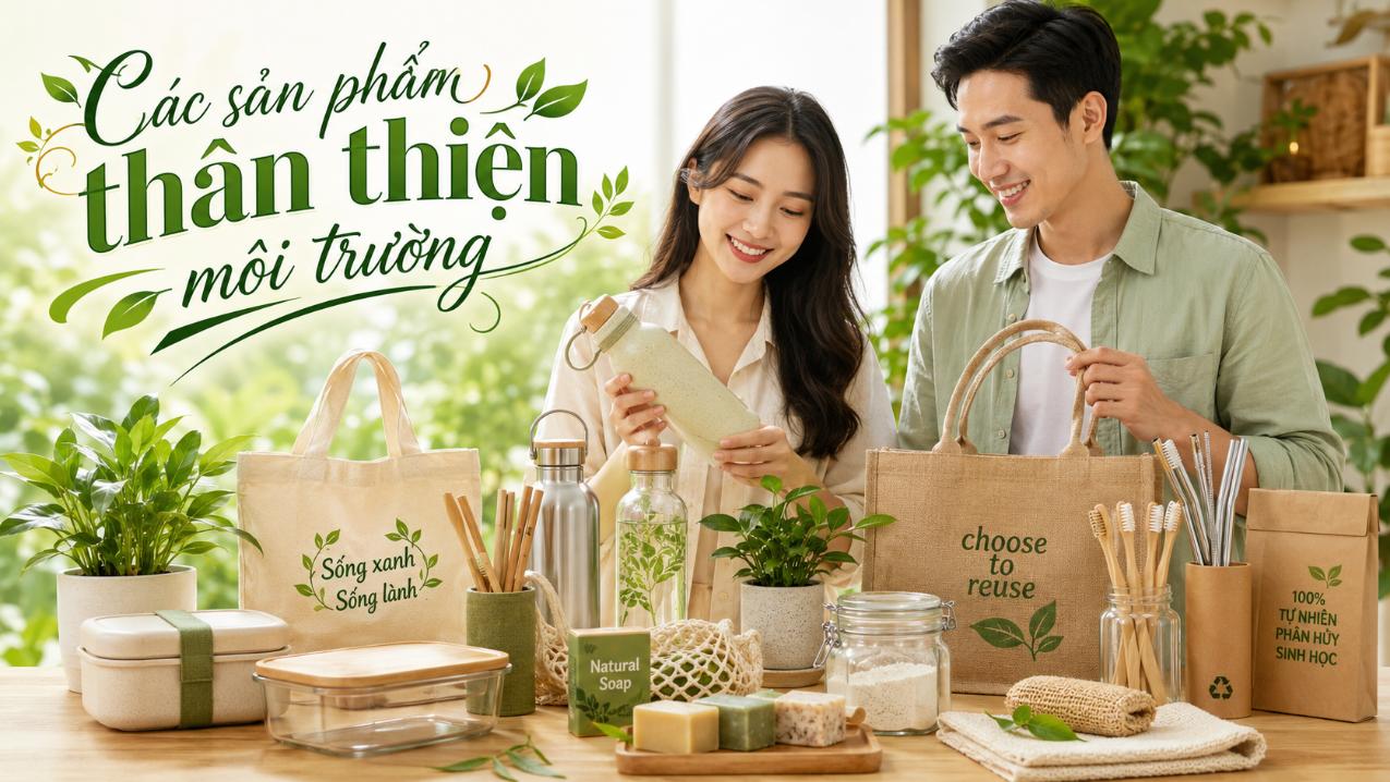 Các sản phẩm thân thiện môi trường