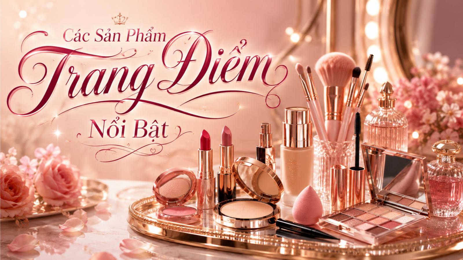 Các sản phẩm trang điểm nổi bật