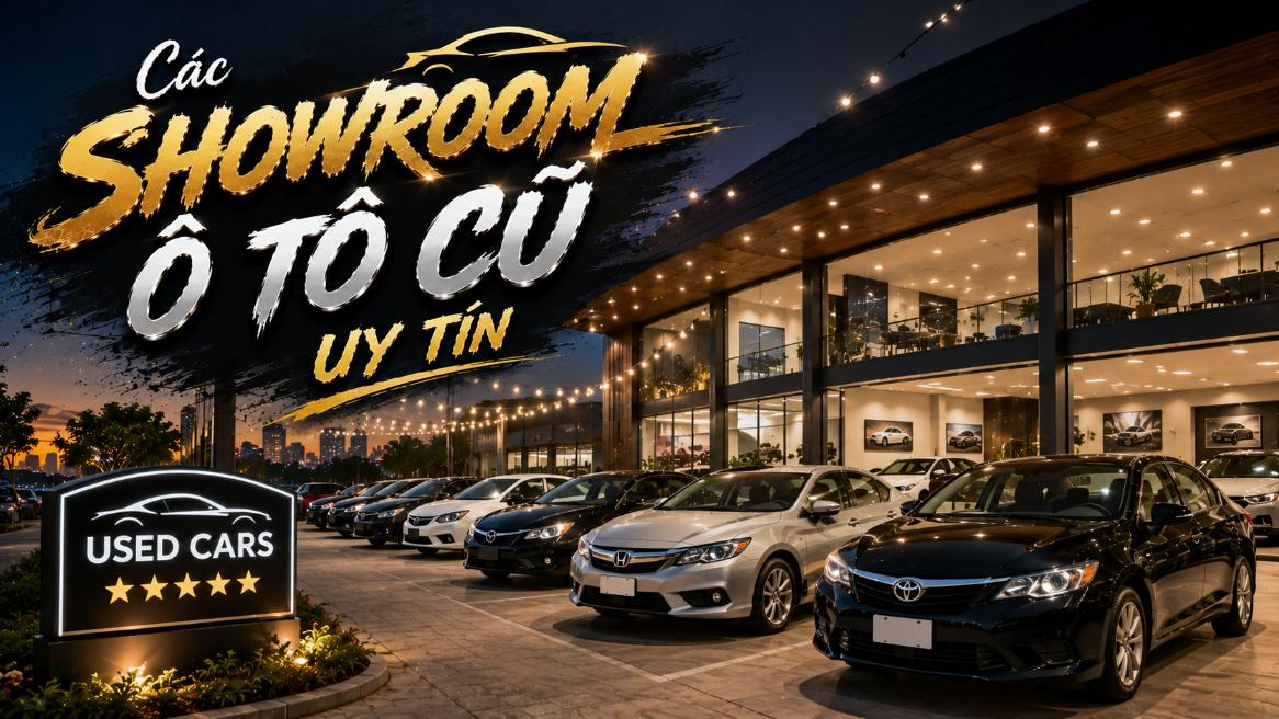 Các showroom ô tô cũ uy tín