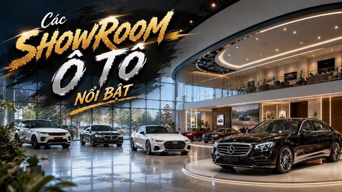 Các showroom ô tô nổi bật