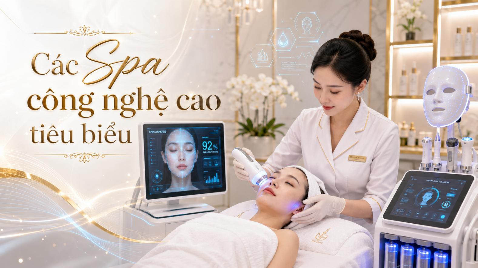 Các Spa công nghệ cao tiêu biểu
