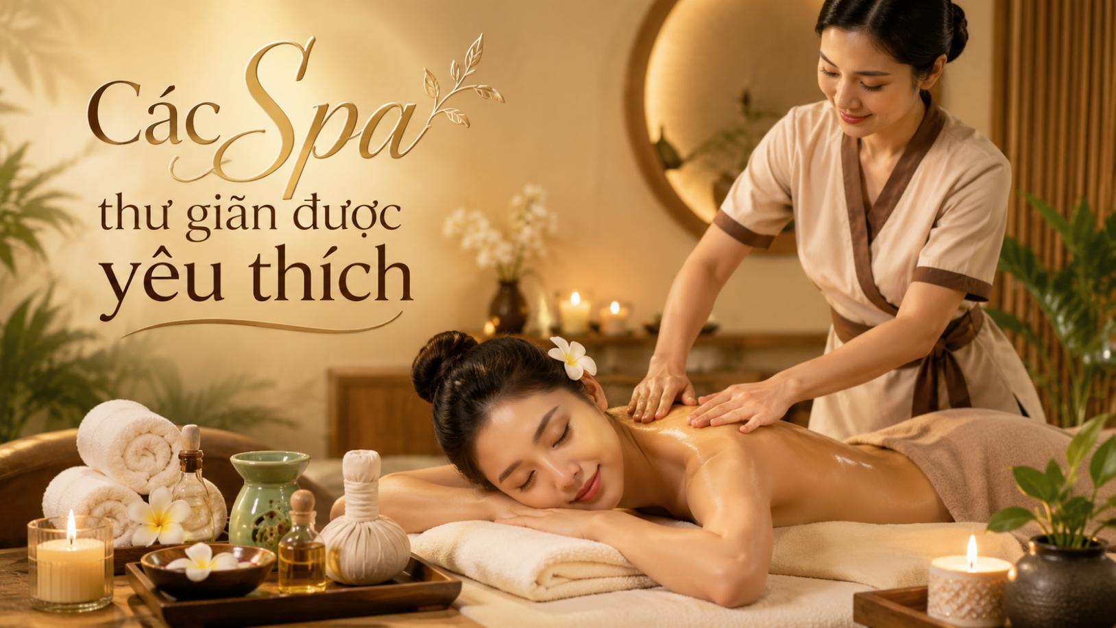 Các Spa thư giãn được yêu thích