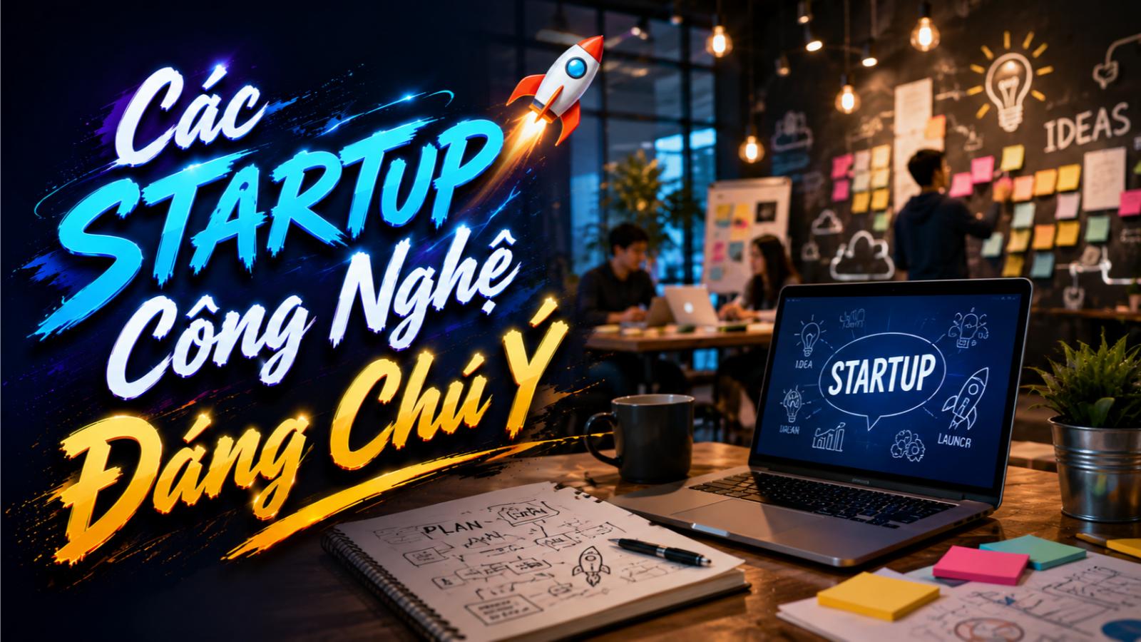 Các startup công nghệ đáng chú ý