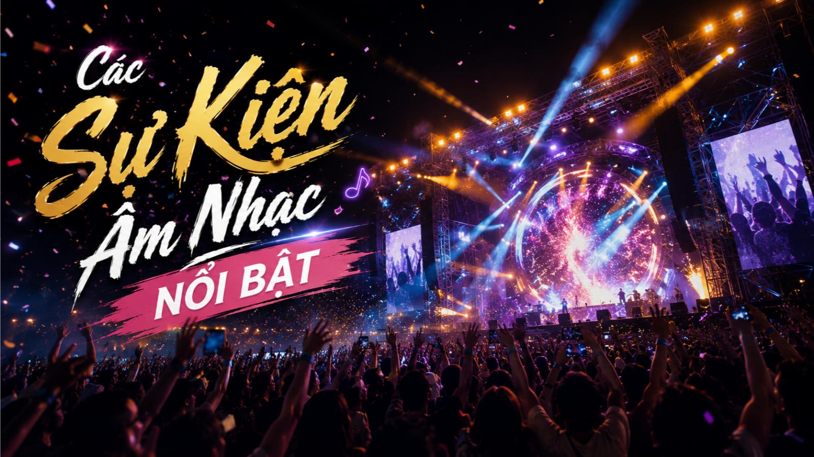 Các sự kiện âm nhạc nổi bật
