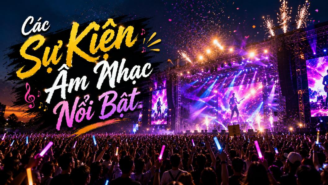 Các sự kiện âm nhạc nổi bật
