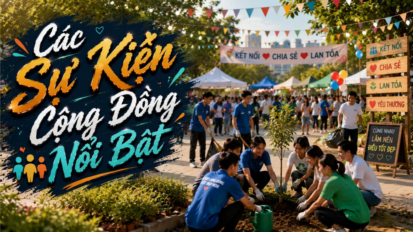 Các sự kiện cộng đồng nổi bật