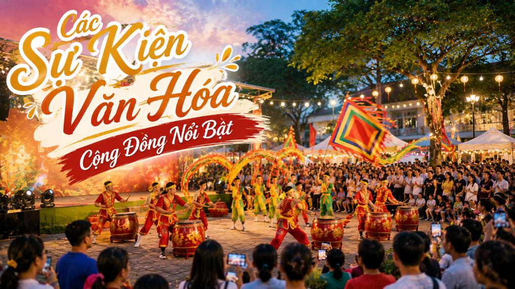 Các sự kiện văn hóa cộng đồng nổi bật