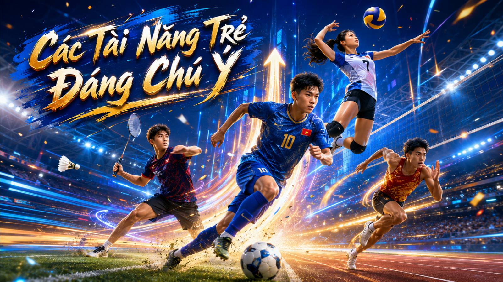 Các tài năng trẻ đáng chú ý trong thể thao