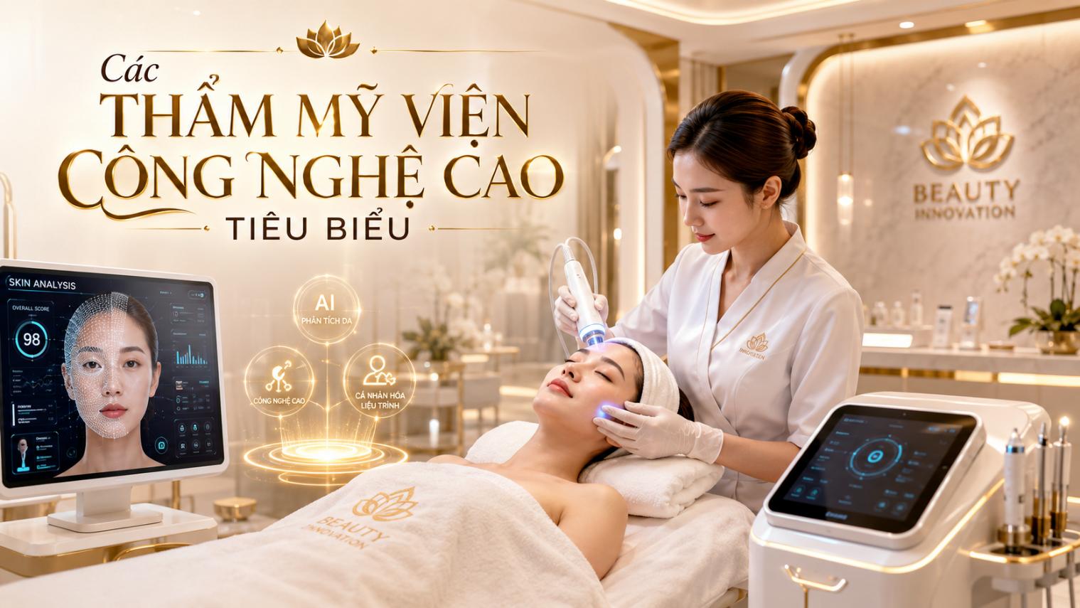 Các thẩm mỹ viện công nghệ cao tiêu biểu