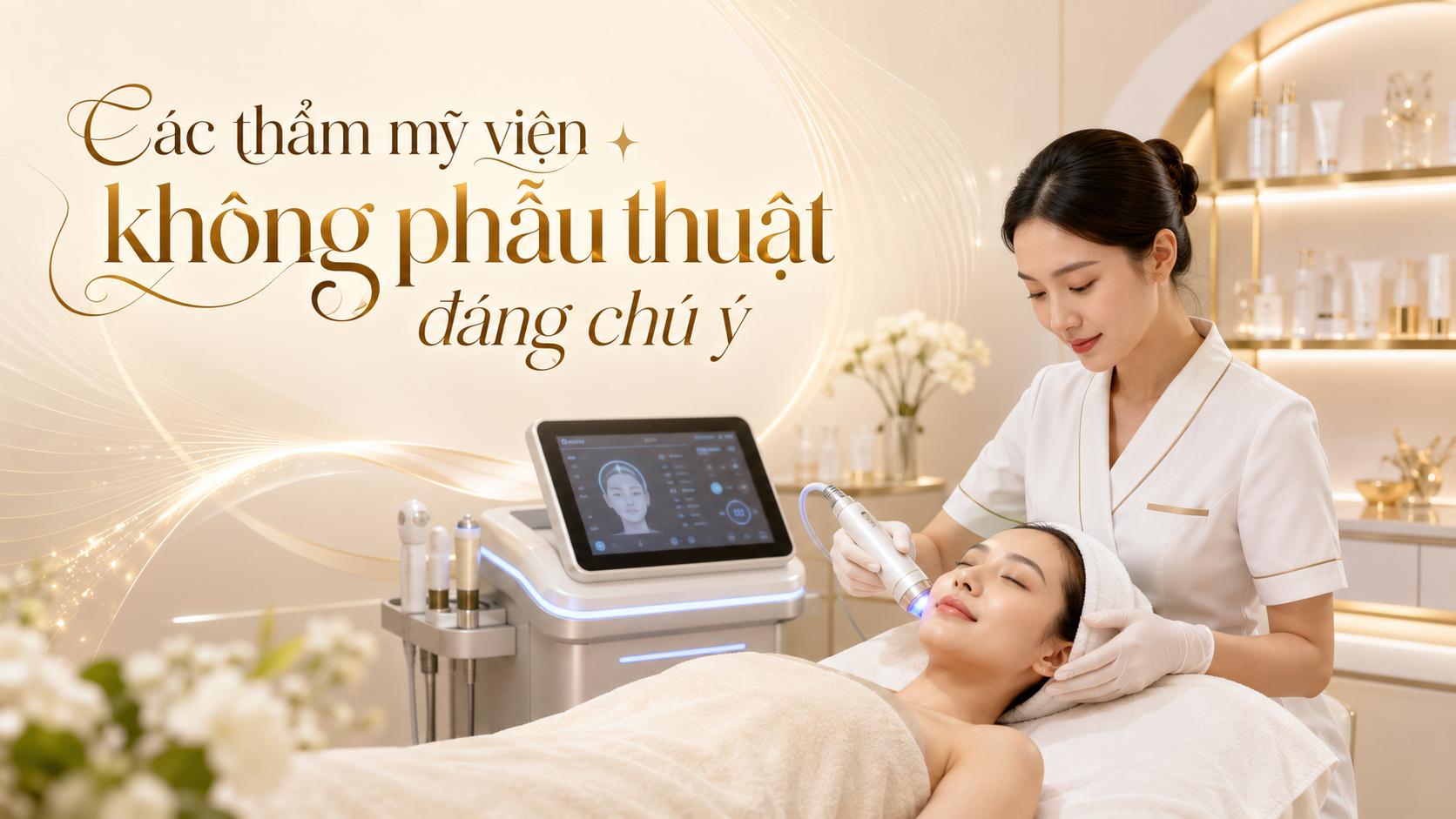 Các thẩm mỹ viện không phẫu thuật đáng chú Ý