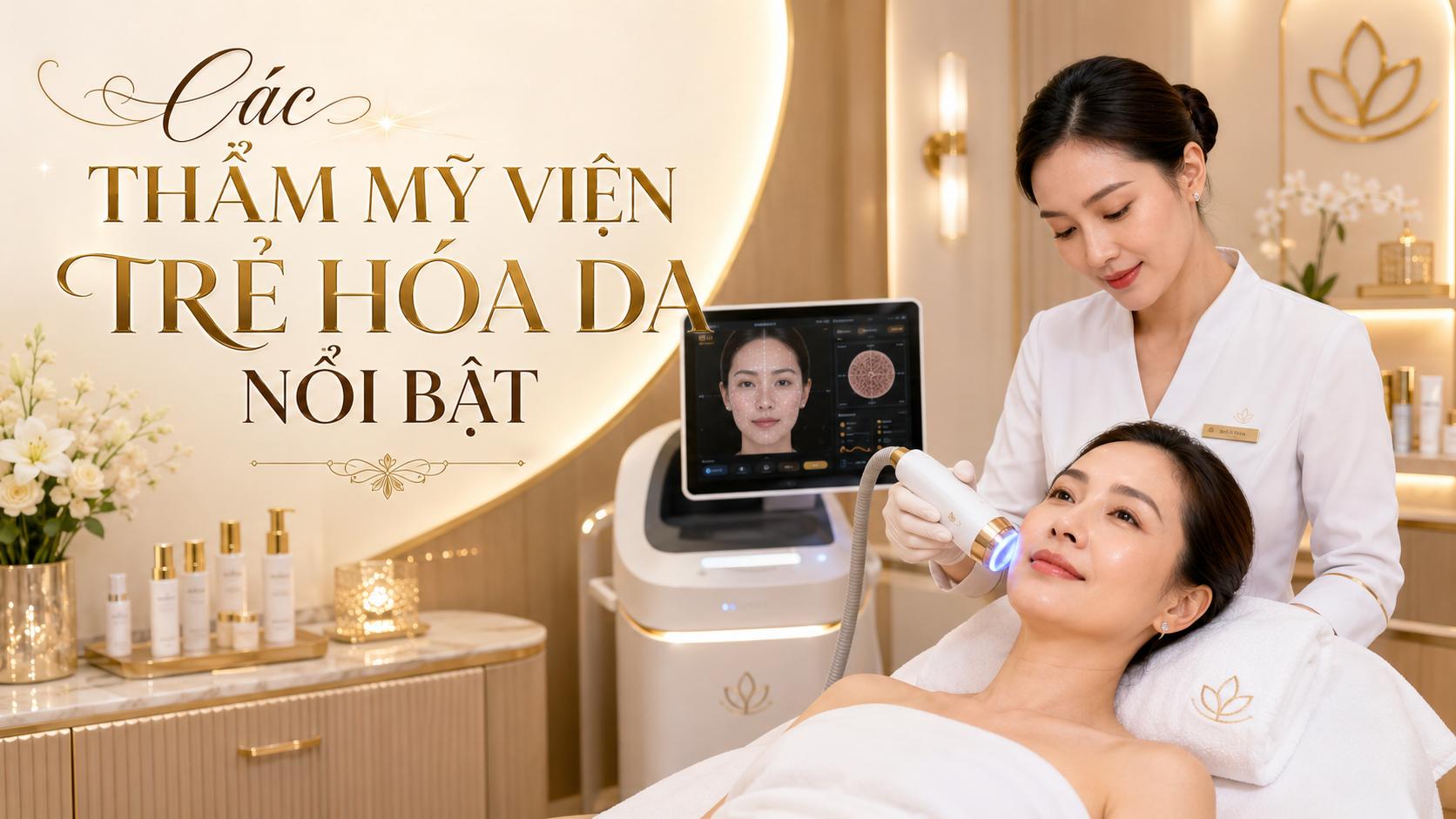 Các thẩm mỹ viện trẻ hóa da nổi bật