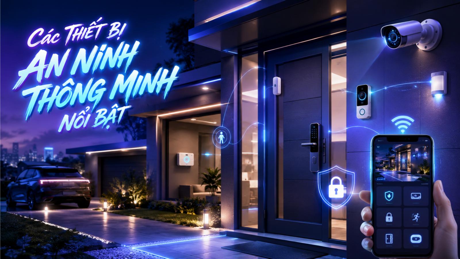 Các thiết bị an ninh thông minh nổi bật