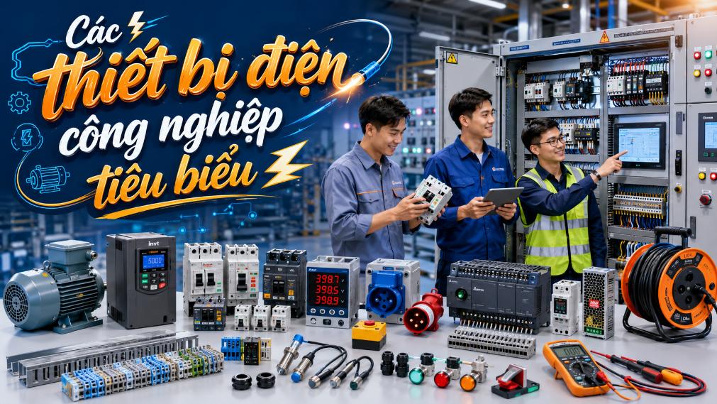 Các thiết bị điện công nghiệp tiêu biểu