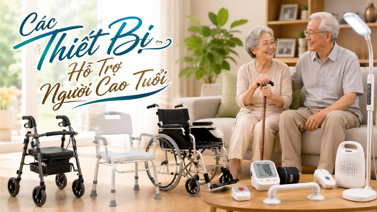 Các thiết bị hỗ trợ người cao tuổi