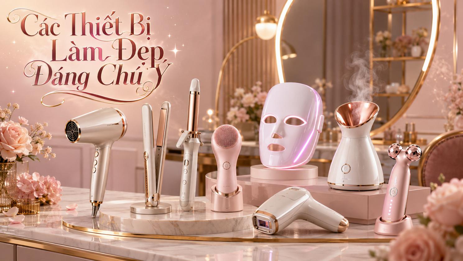 Các thiết bị làm đẹp đáng chú ý