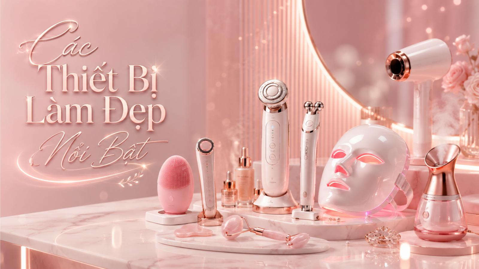 Các thiết bị làm đẹp nổi bật
