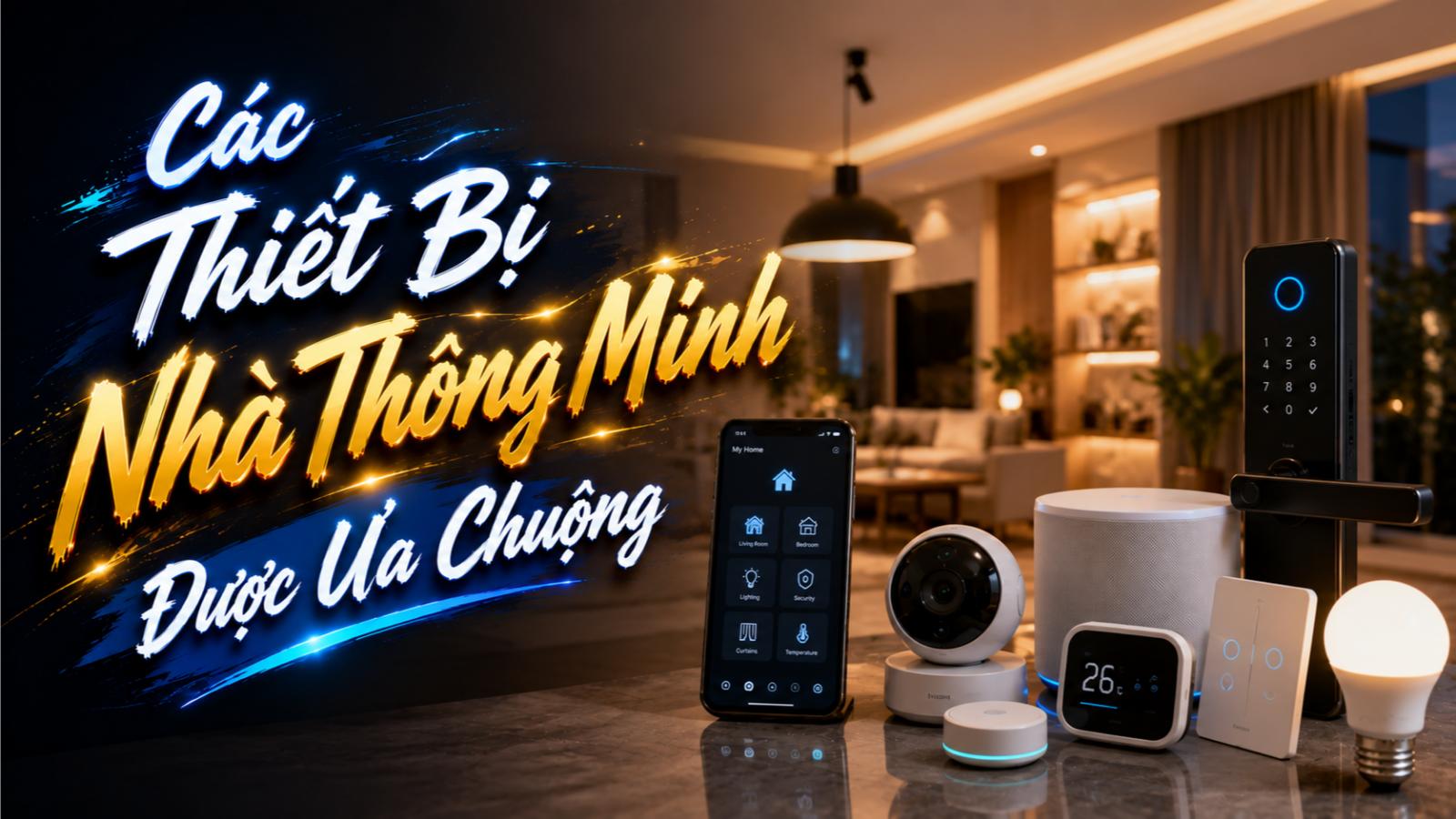 Các thiết bị nhà thông minh