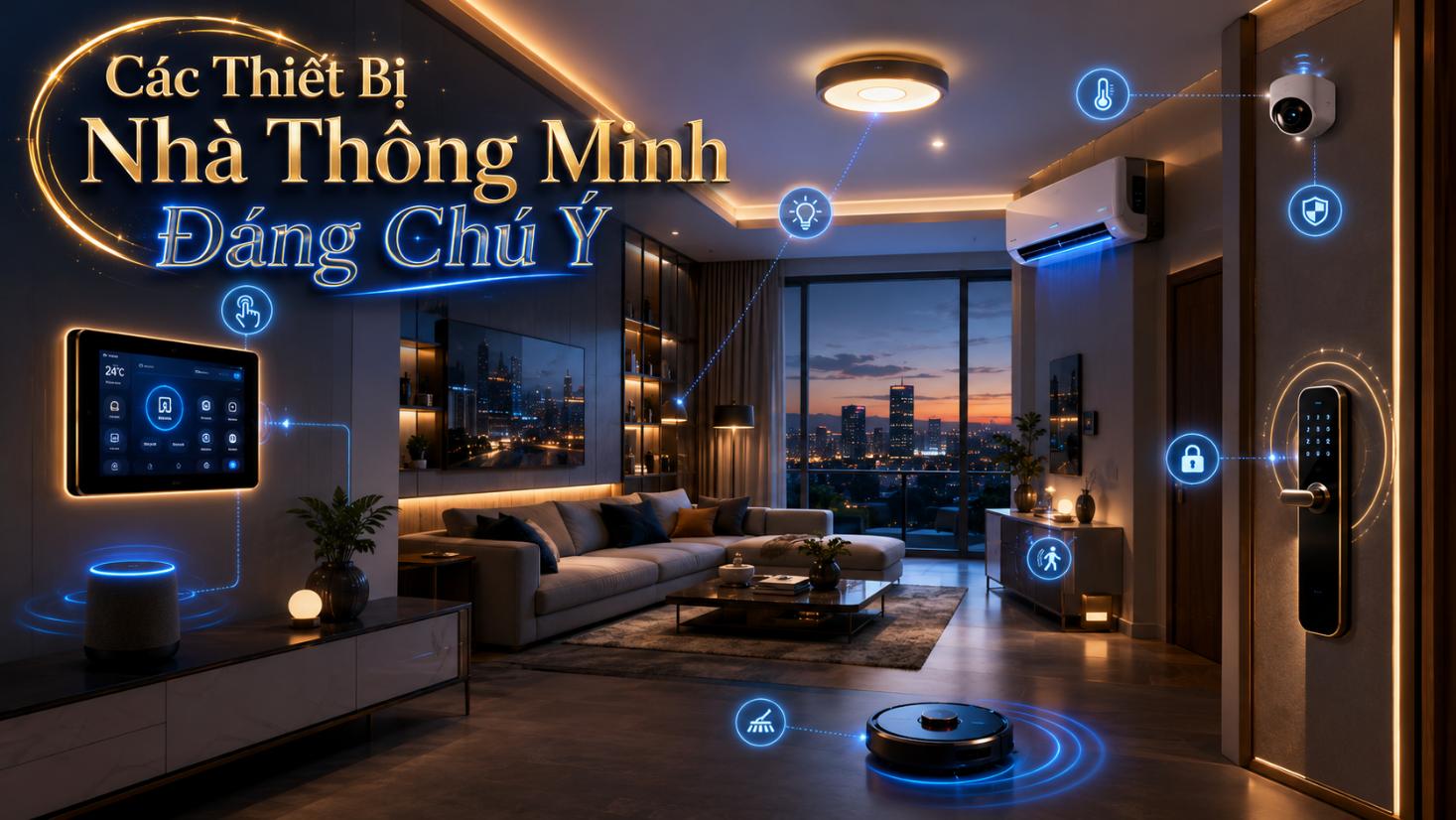 Các thiết bị nhà thông minh đáng chú ý
