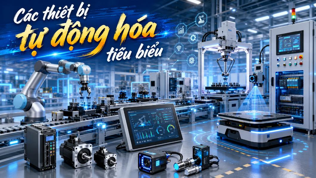 Các thiết bị tự động hóa tiêu biểu
