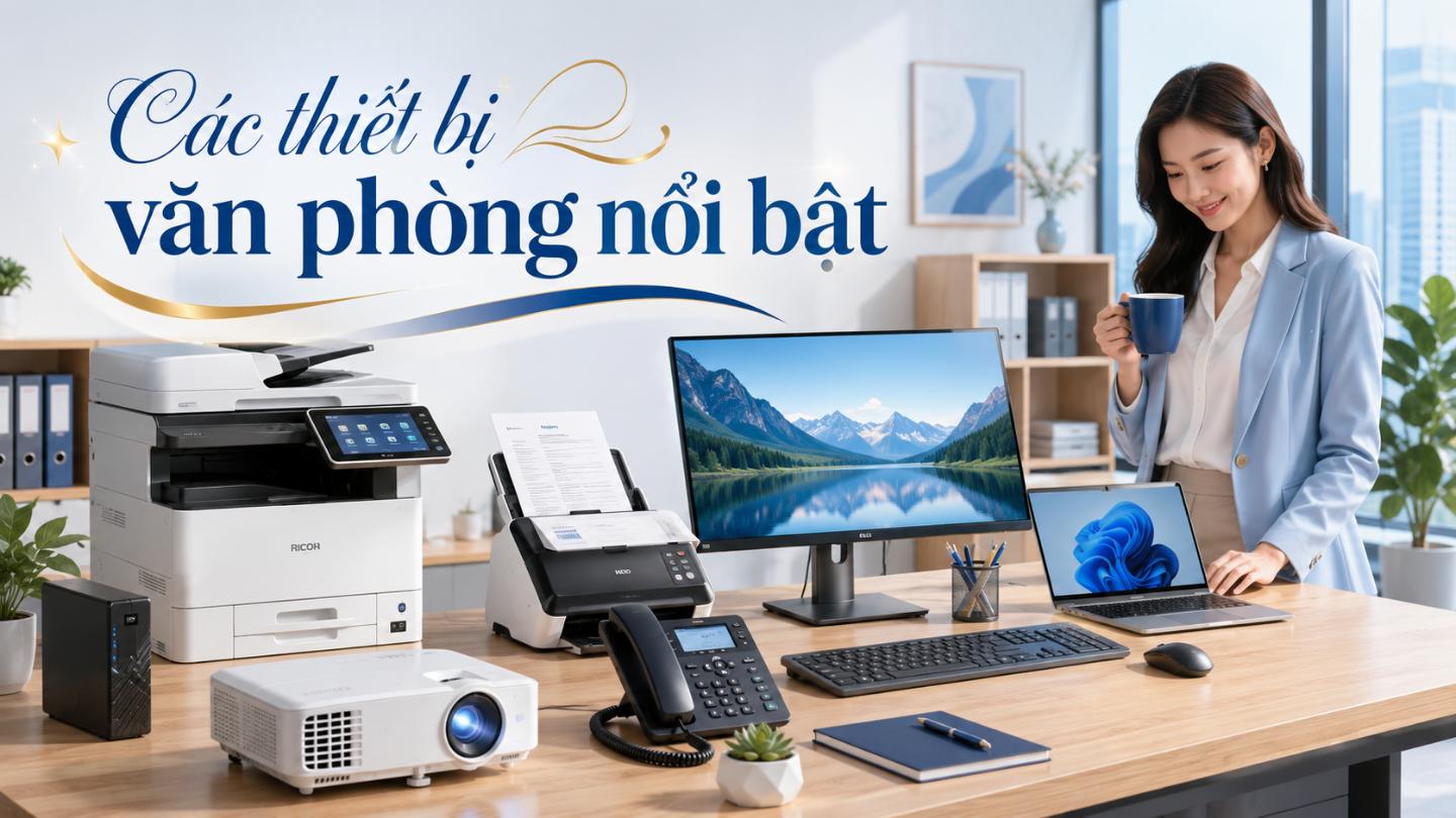 Các thiết bị văn phòng nổi bật
