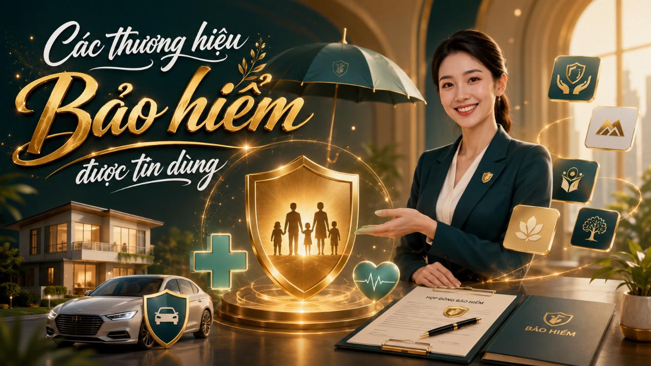 Các thương hiệu bảo hiểm được tin dùng