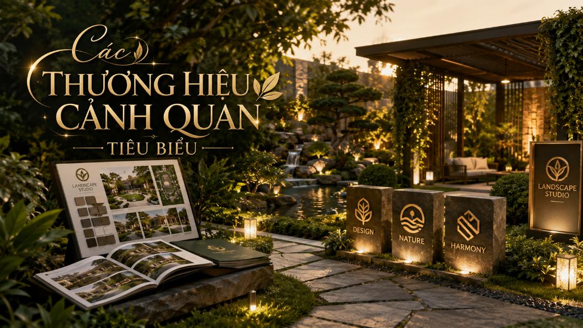 Các thương hiệu cảnh quan tiêu biểu