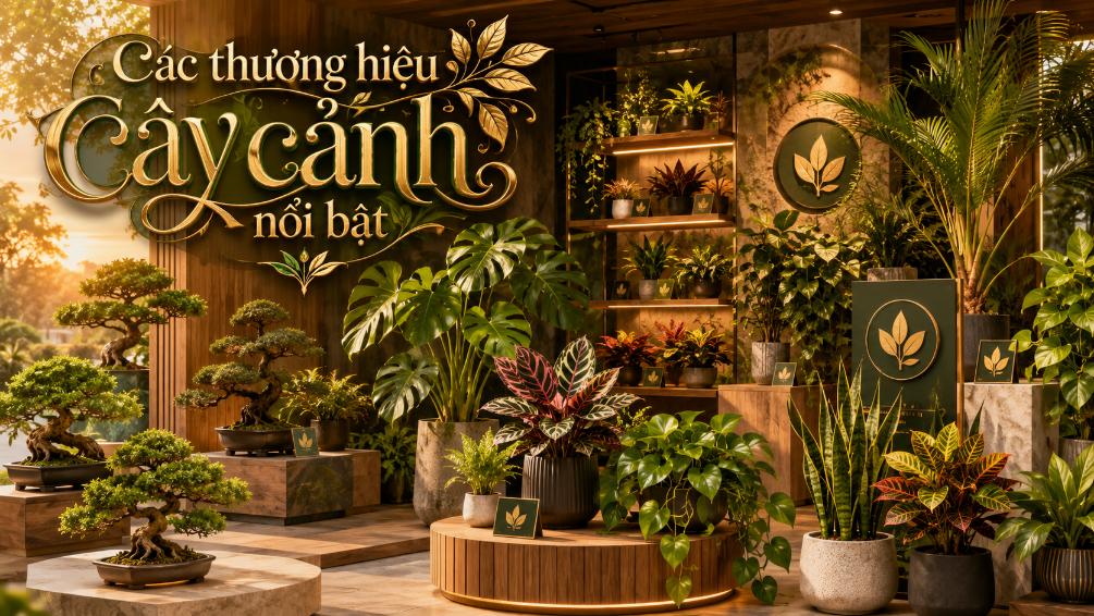 Các thương hiệu cây cảnh nổi bật