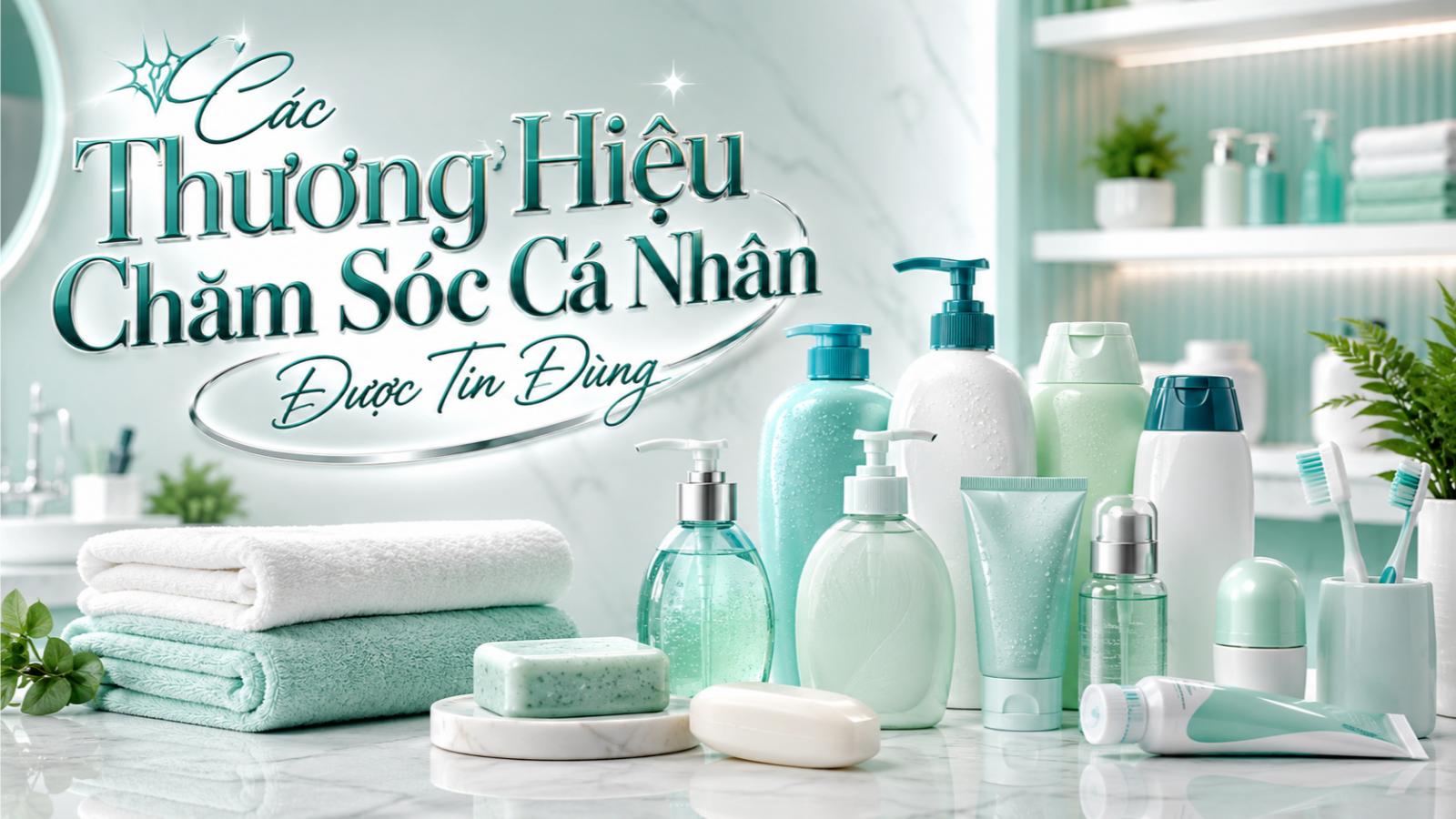 Các thương hiệu chăm sóc cá nhân được tin dùng